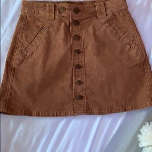 Corduroy Skirt